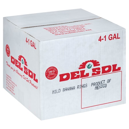 Savor Imports Savor Imports Mild Banana Pepper Rings 1 gal., PK4 552430